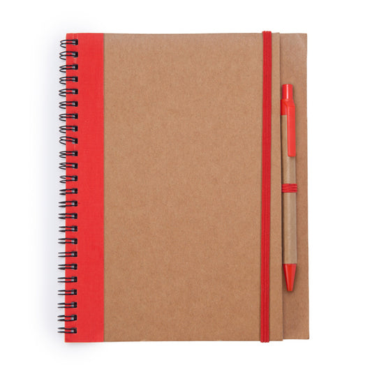 Hardcover Notebook With Pen