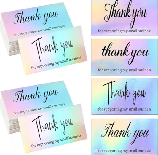 Customer Thank You Cards