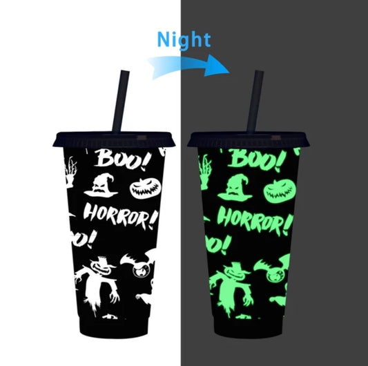 Halloween Glow In The Dark Cold Cup