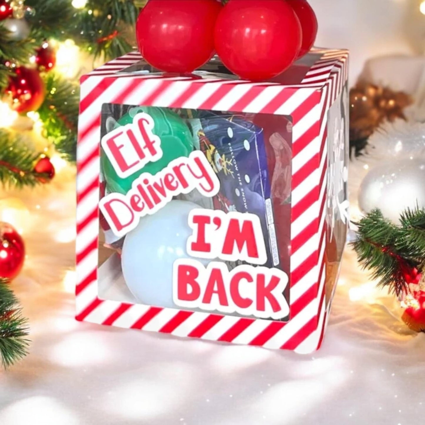 Elf Delivery Balloon Box