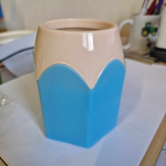 1 Blue Pencil Pot