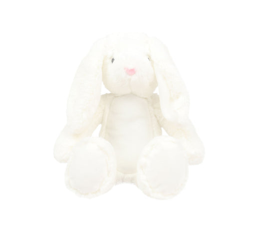 White Bunny - Mumbles Print Me Mini Teddies