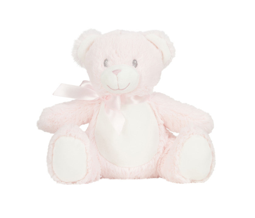 Pink Bear - Mumbles Print Me Mini Teddies