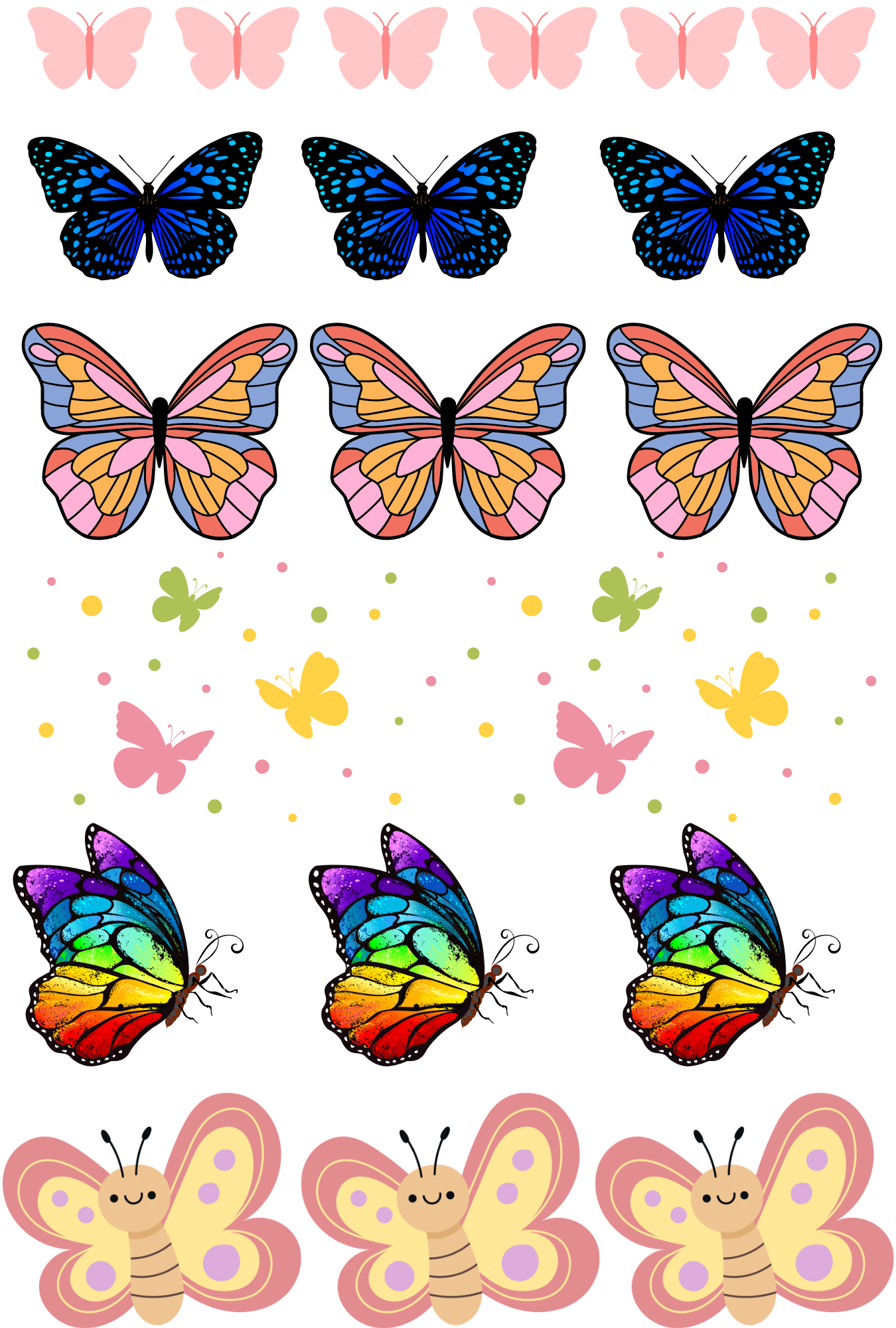 UV DTF Pre Designed Sheets