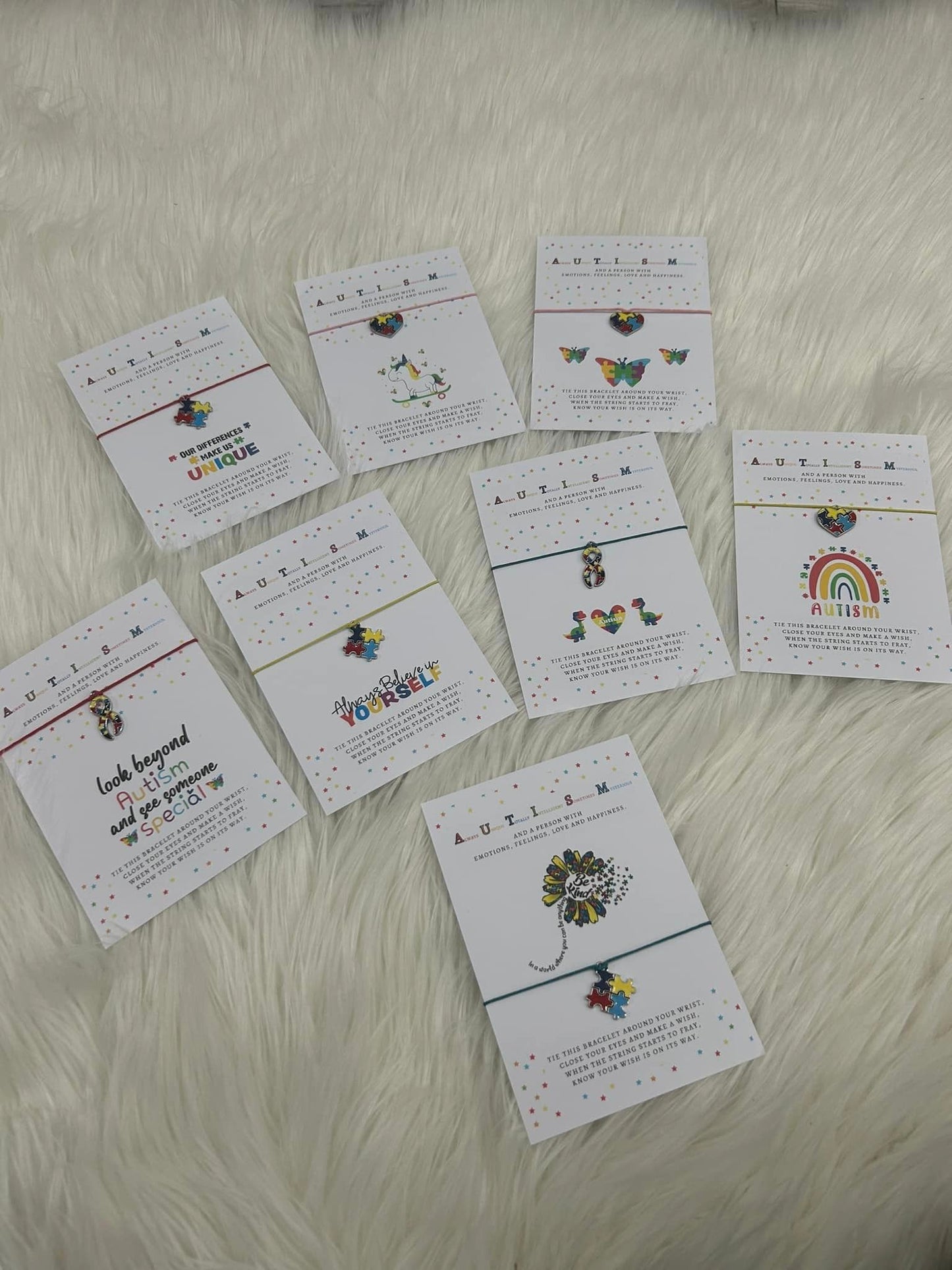 DIGITAL FILE - Autism Wish & Pocket Hug Cards