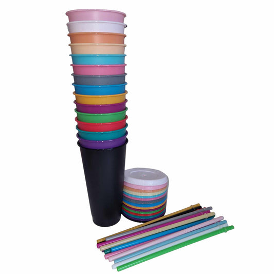 Solid Colour Cold Cups - Sample Pack (1 of each colour)