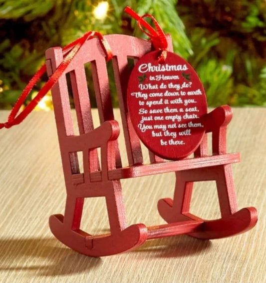 Christmas In Heaven Chair