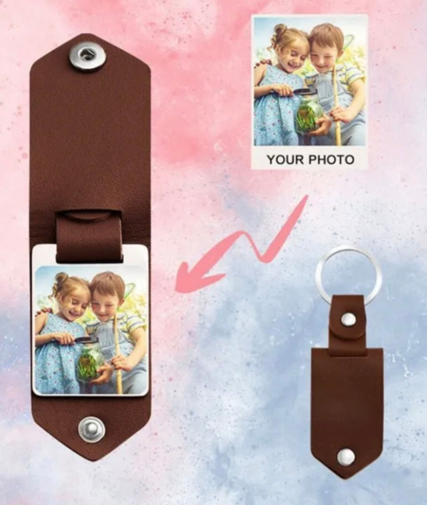 PU Leather Keychain - Sublimation