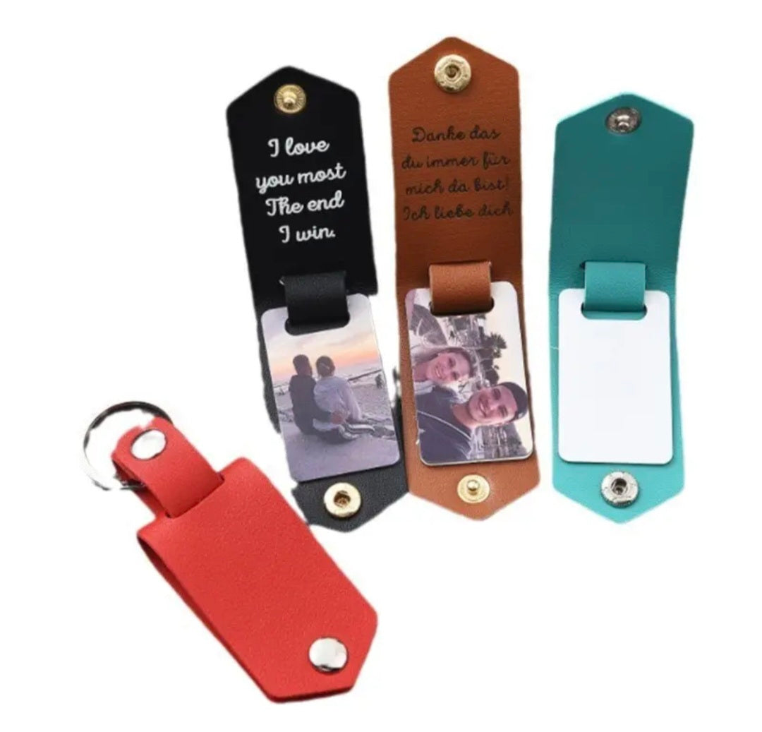 PU Leather Keychain - Sublimation