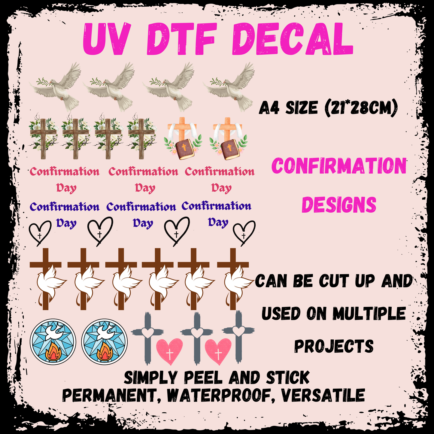 A4 UV DTF Confirmation