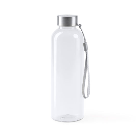 Clear Bottle with silver top