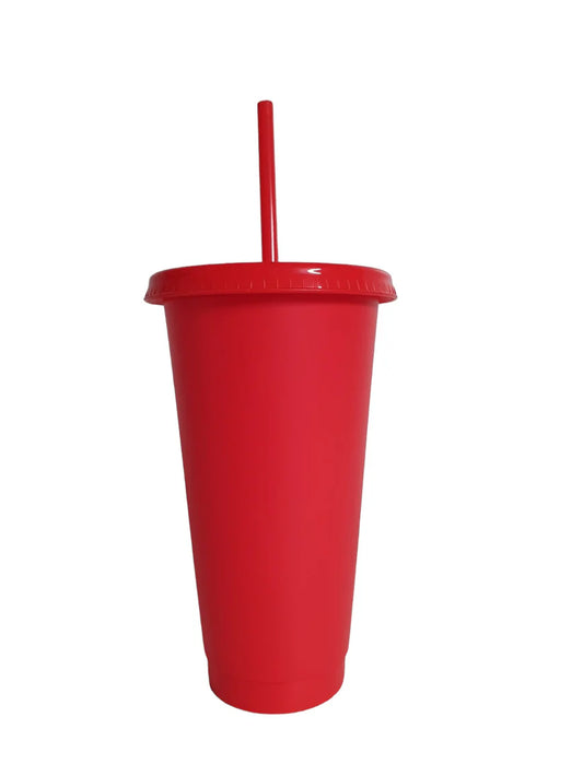 Red Cold Cup 24oz