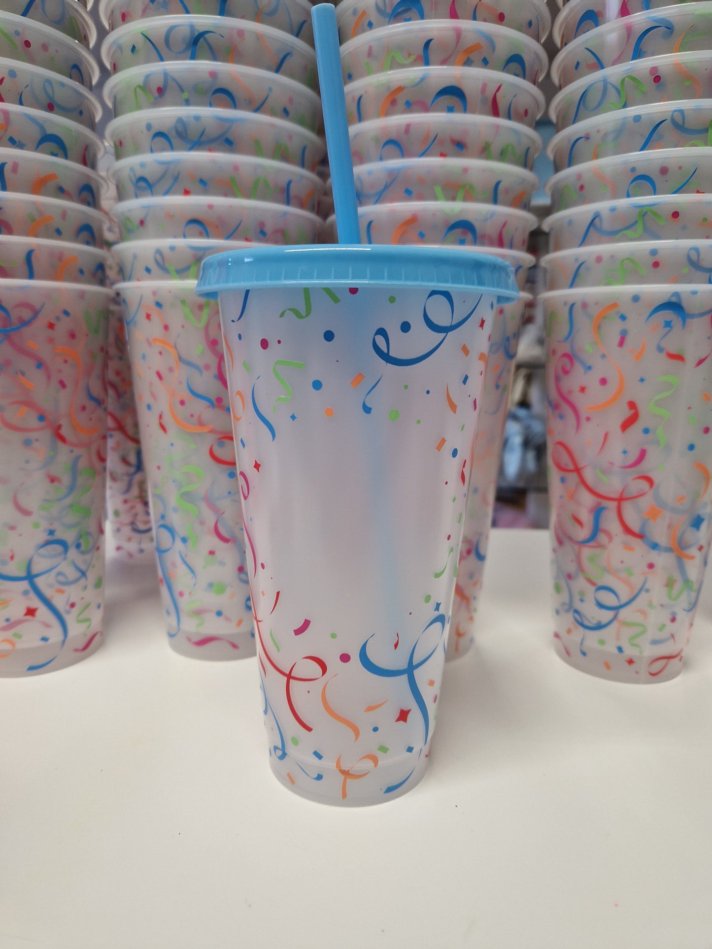 Confetti/Party Cold Cups