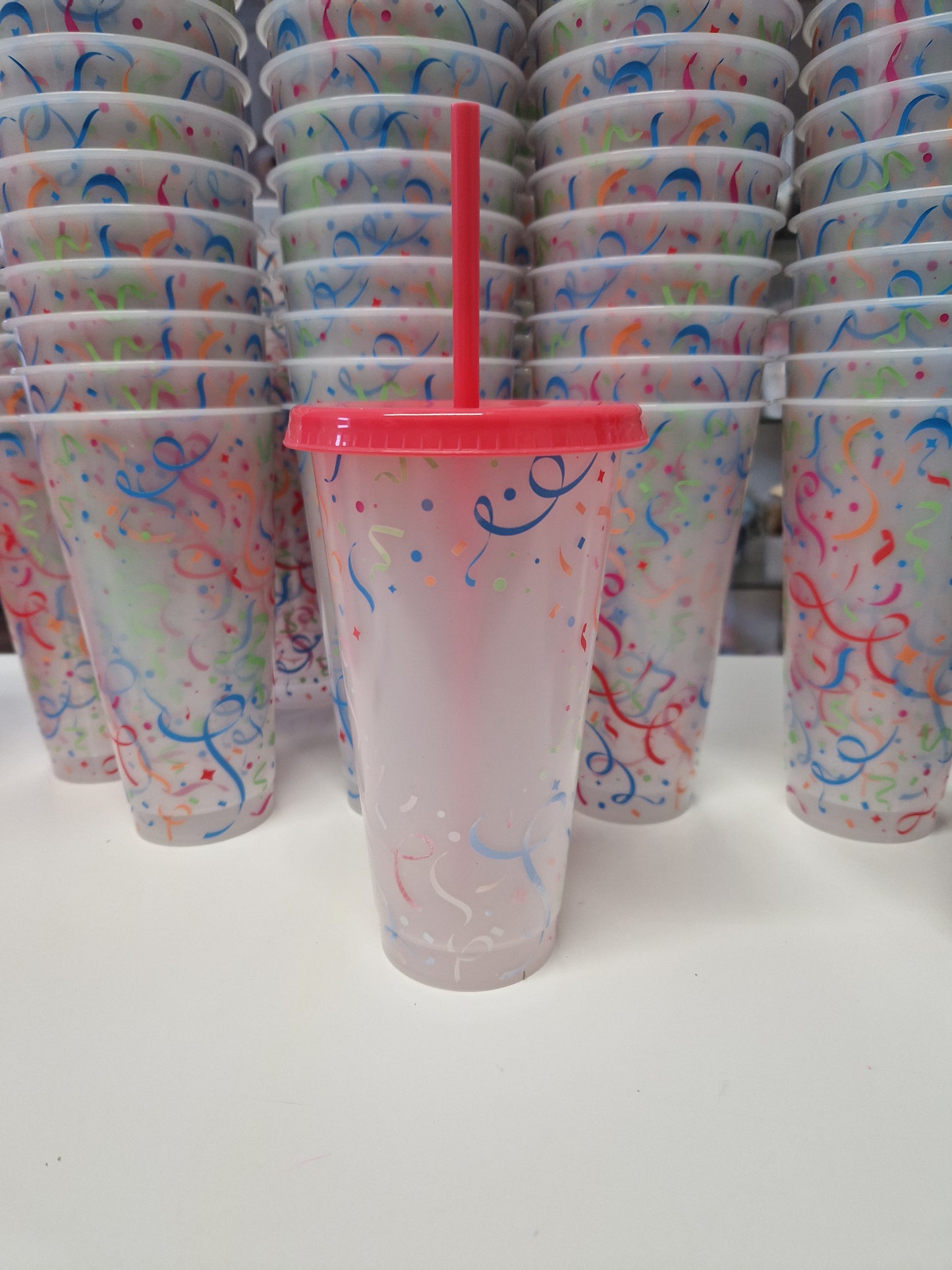 Confetti/Party Cold Cups