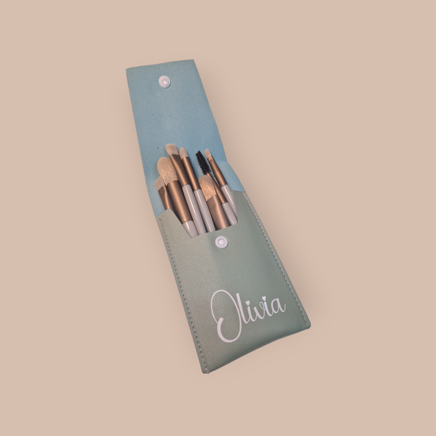 PU Leather Make Up Brush Set