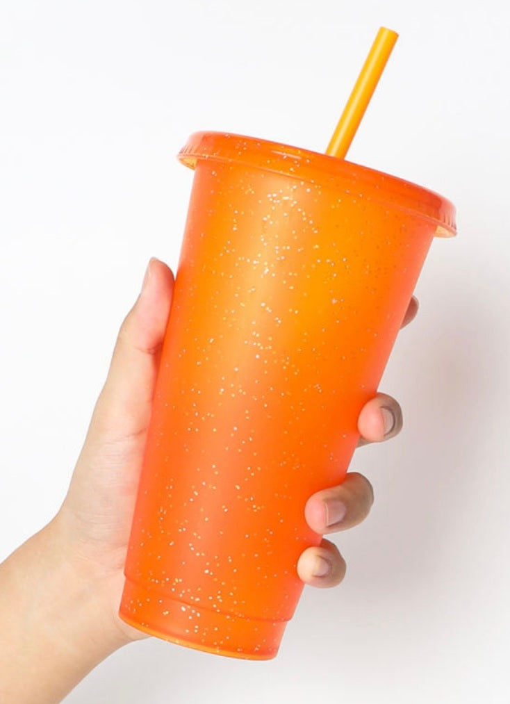 24oz Glitter Cold Cups