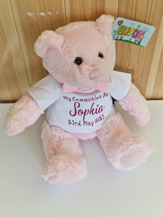 Luxury Teddy Bear with White T-Shirt